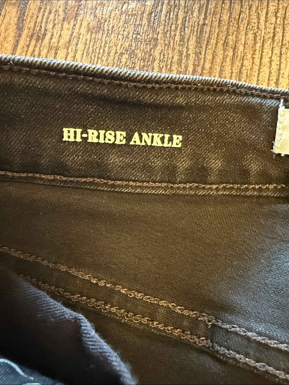 Liverpool Black Washed High-Rise Ankle Skinny Eco Logical Jeans